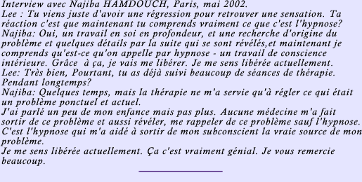 Temoignage